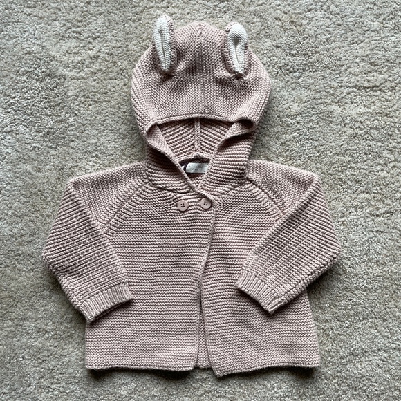 Stella McCartney Baby Bunny Hooded Sweater (3 Months) - Picture 1 of 3